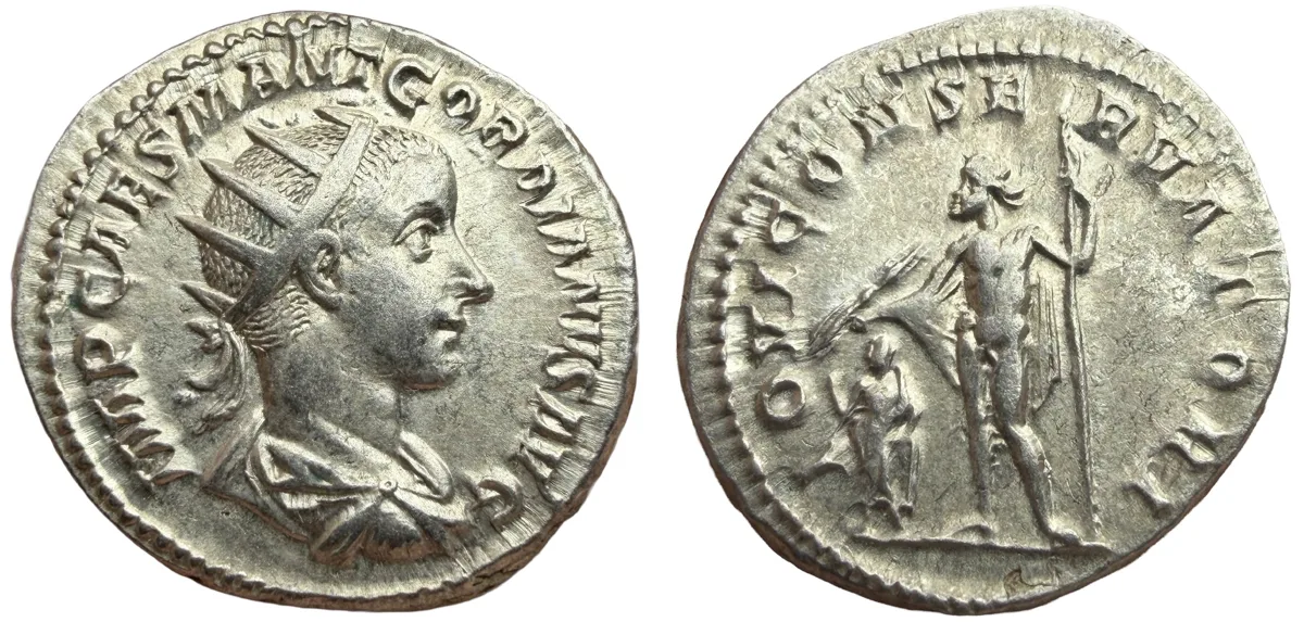 Gordian III. AD 238-244. AR Antoninianus.