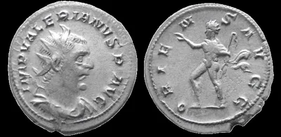 Roman Valerian I 253-260 AD (Struck 257-258 AD) AR 22.2mm 3.31gm Antoninianus, Colonia Agrippinensis mint. Well struck, Nicely Centered, Ch EF. Lightly toned