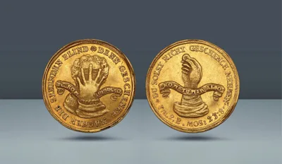 Germany. Hamburg. Corruption of the Imperial Commission. c. 1708.