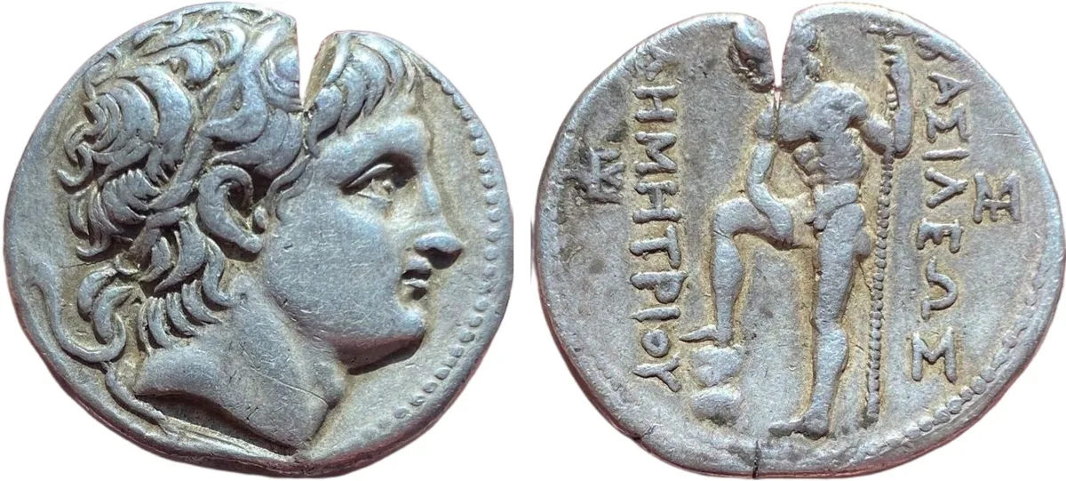 KINGS OF MACEDON Demetrios I Poliorketes, 306-283 BC