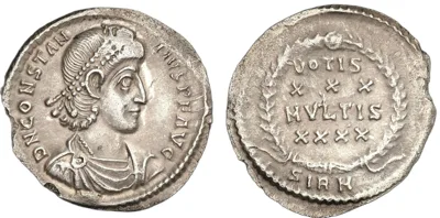 Constantius II, 337-361, Siliqua