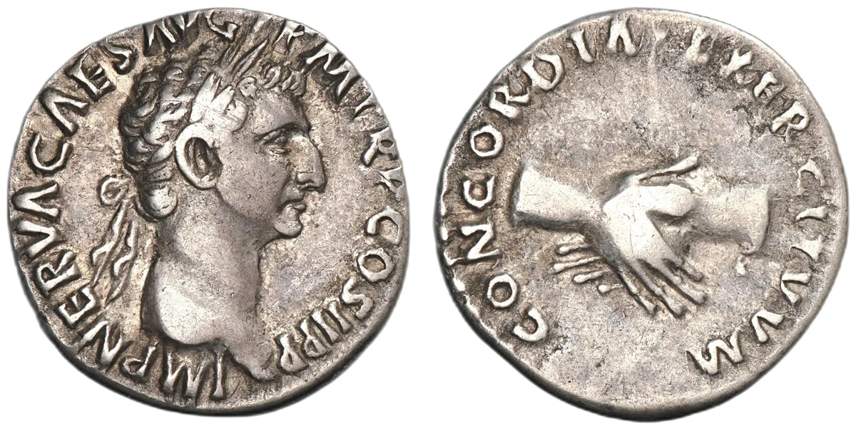 Nerva. AD 96–98. AR Denarius