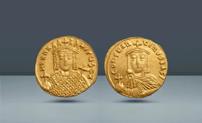 Byzantine Empire, . Constantine VI, with Irene Constantinople