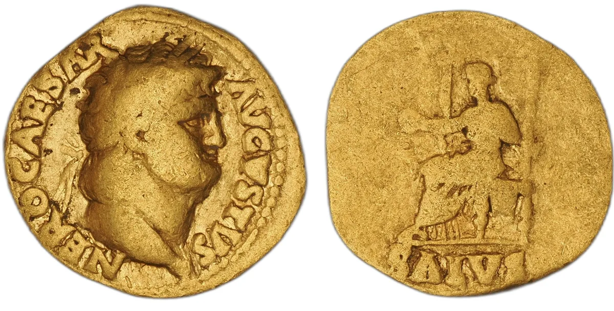 NERO, 54–68. AV Aureus