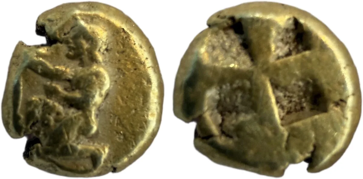 Mysia. Cyzicus. Hemihekte. Circa 480-460 BC Electrum