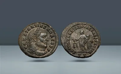 Roman Empire. Constantius I as Caesar, 293-305 AD  Ticium, c. 304-5 AD