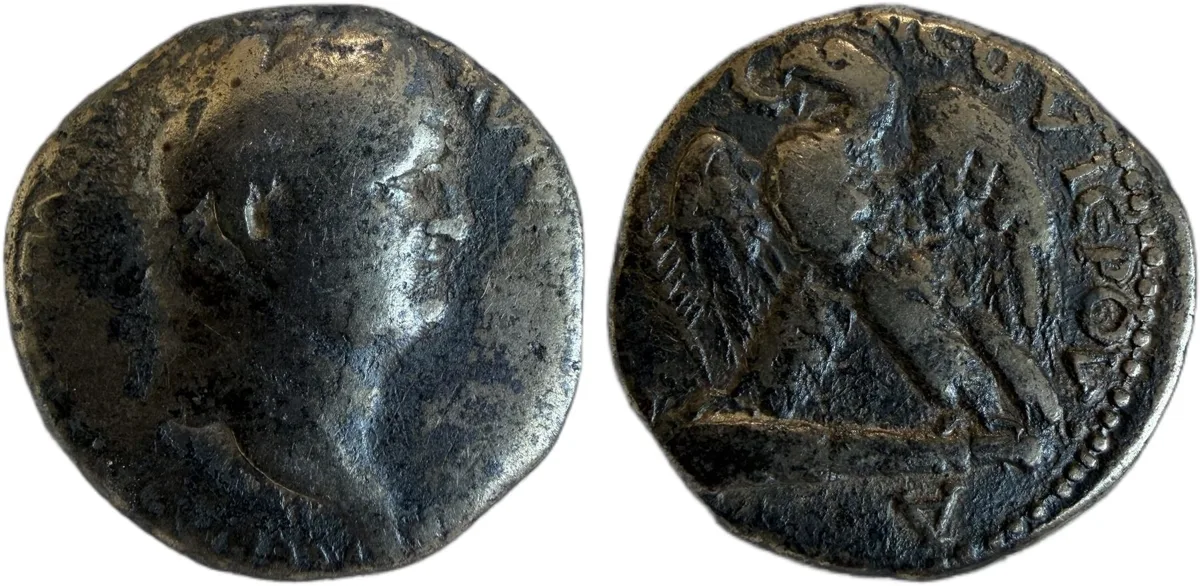 Seleucis and Pieria. Antioch Vespasian AD 69-79. Tetradrachm Silver