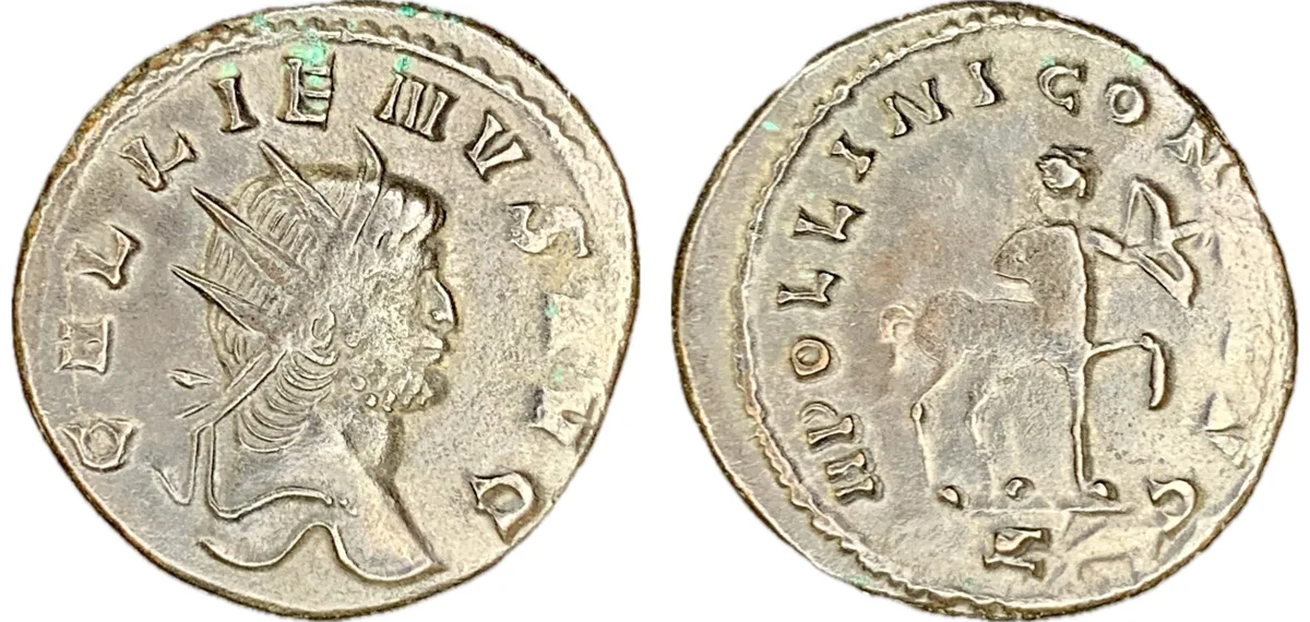 Gallienus - Antoninianus - APOLLINI CONS AVG