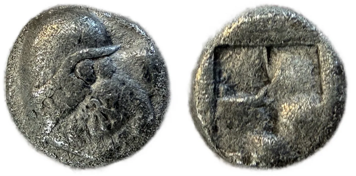 IONIA. Phokaia. Diobol (Circa 521-478 BC).