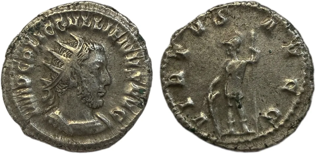 Gallienus. Rome. AD 254. Silver Antoninianus.