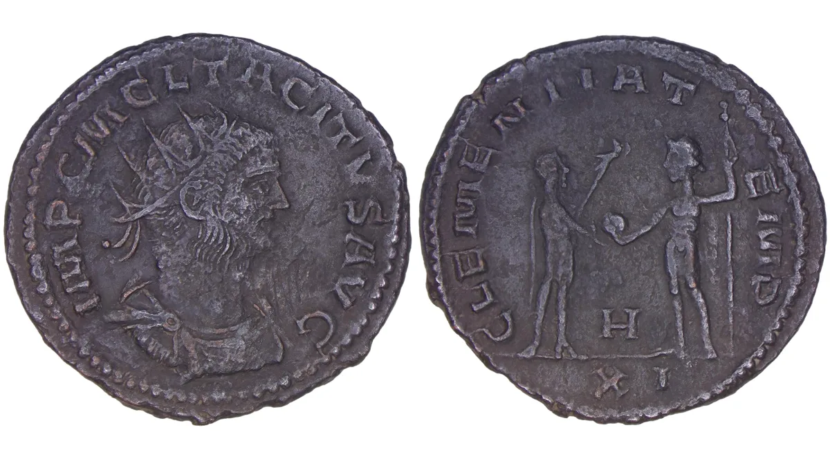 Double Antoninianus of Tactius, Antioch Mint