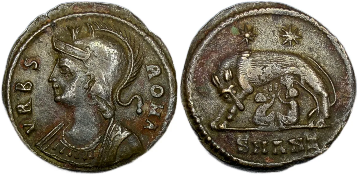 Commemorative Series. AE Follis. Antioch mint. AD 335