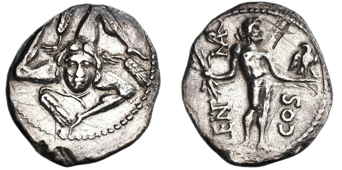 L. Cornelius Lentulus and C. Claudius Marcellus. 49 BC.