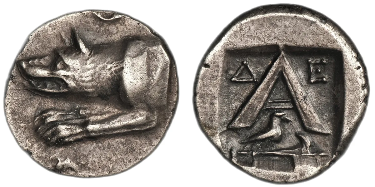 Peloponnesos, Argos. AR Hemidrachm