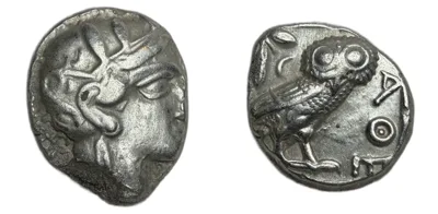 Attica. Athens circa 454-404 BC. Tetradrachm AR  25 mm, 16,76 g  Very Fine