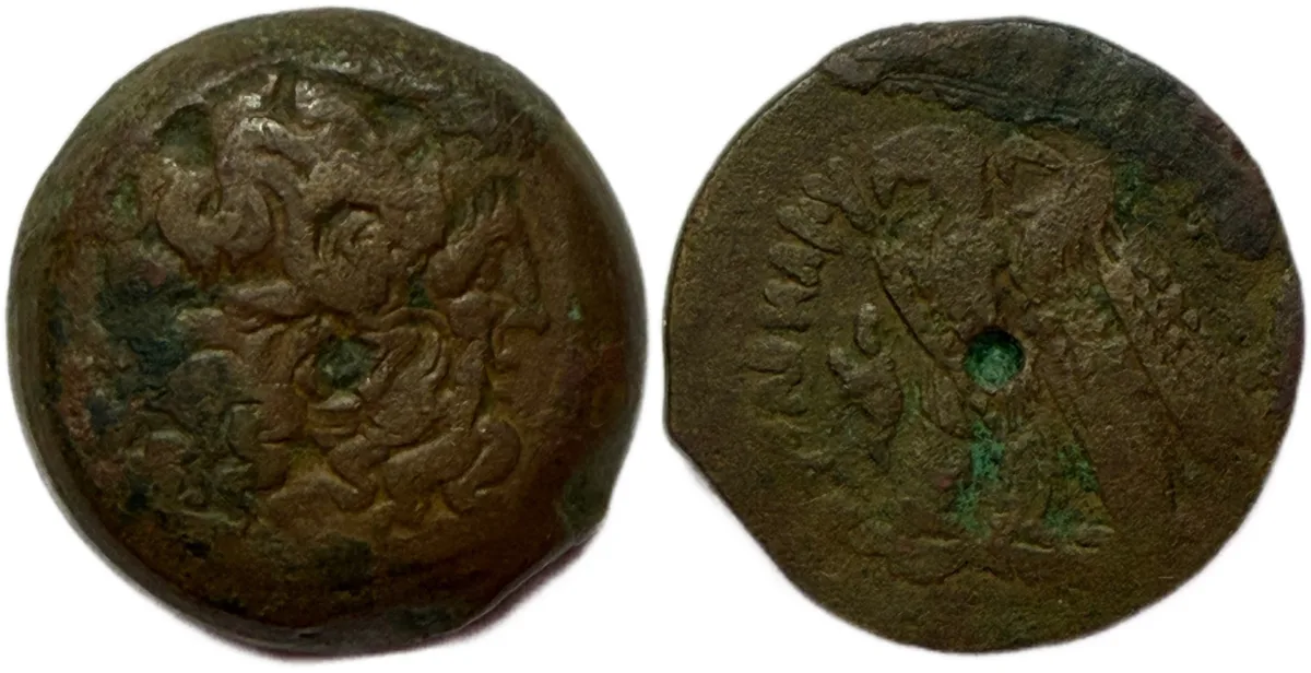 Ptolemaic Egypt Bronze, Double Eagle