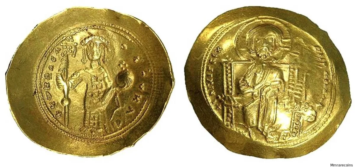 1059-1067AD Byzantine Empire, Constantine X Ducas, AU Histamenon Nomisma gEF