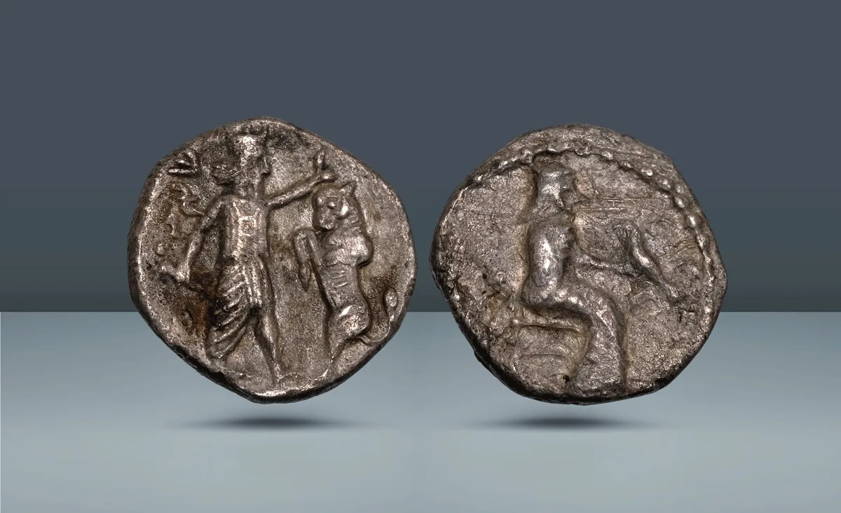 PALESTINE, Samaria. 375-332 BC