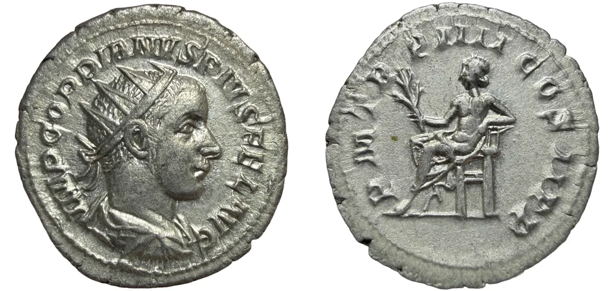 Gordian III. AD 238-244. AR Antoninianus.