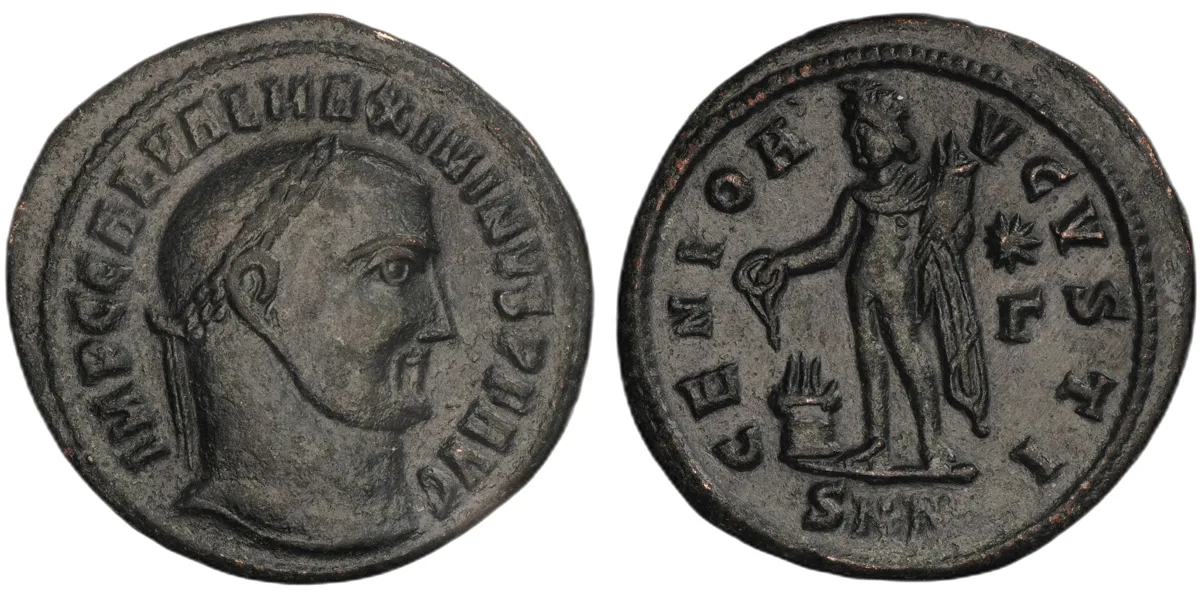 Maximinus II Daia, 308-313, AE2