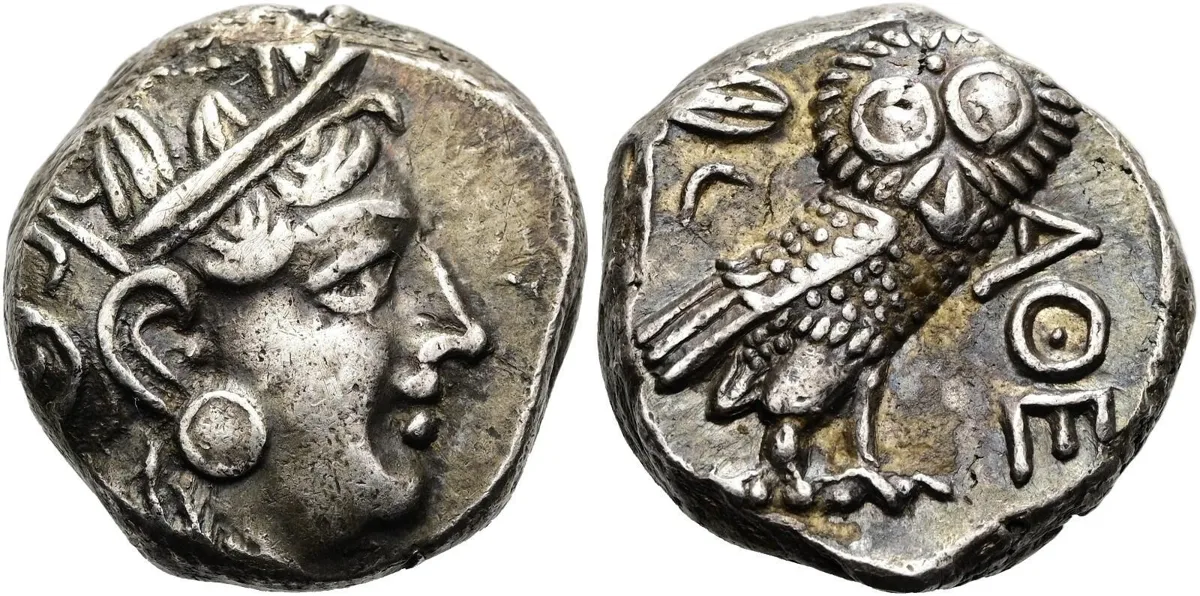 ATTICA, Athens – “Owl” Tetradrachm, Classical series Silver, c. 393/2 – 300 BC