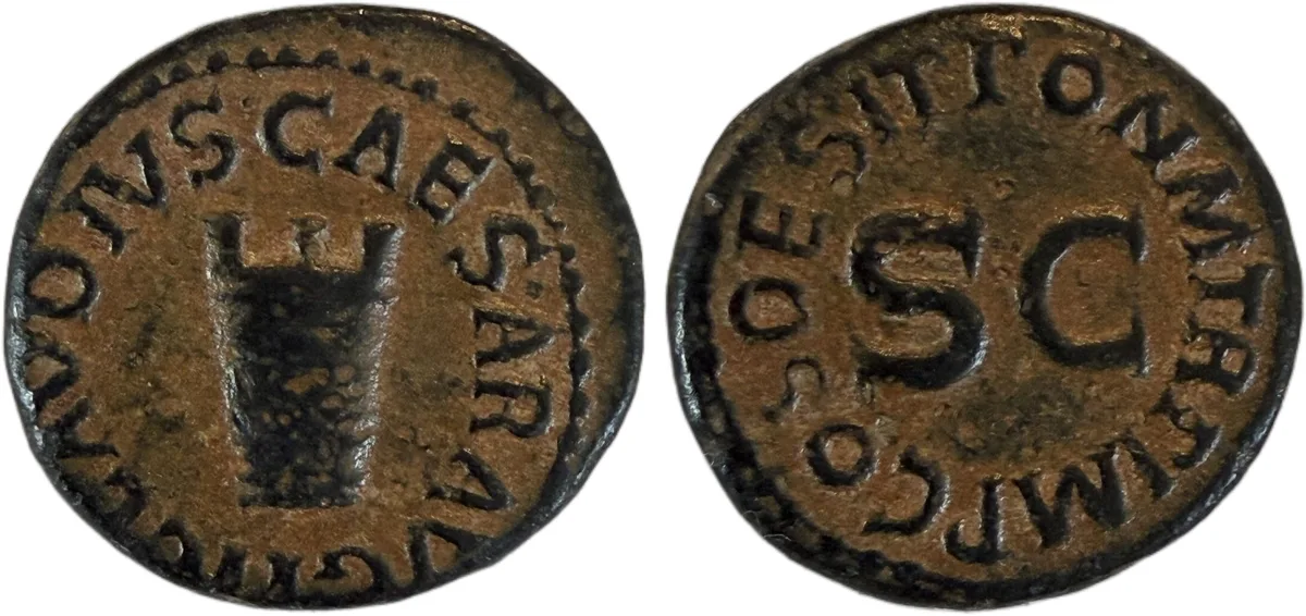 CLAUDIUS (41-54). Quadrans. Rome.