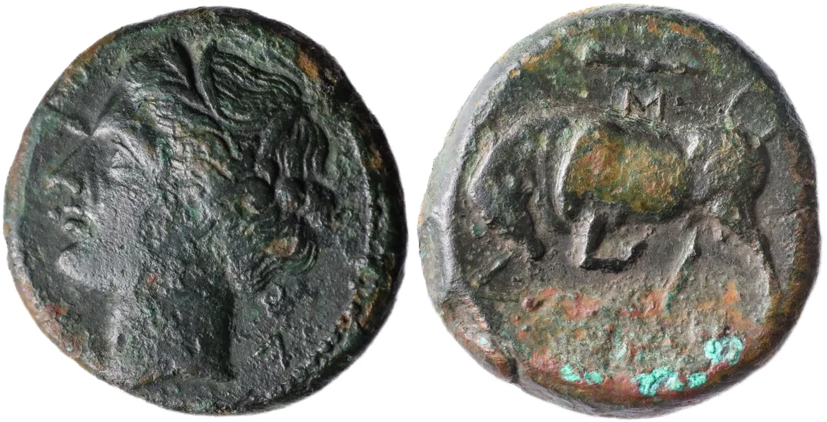 Syracuse, Hieron II, 275-216 BC.