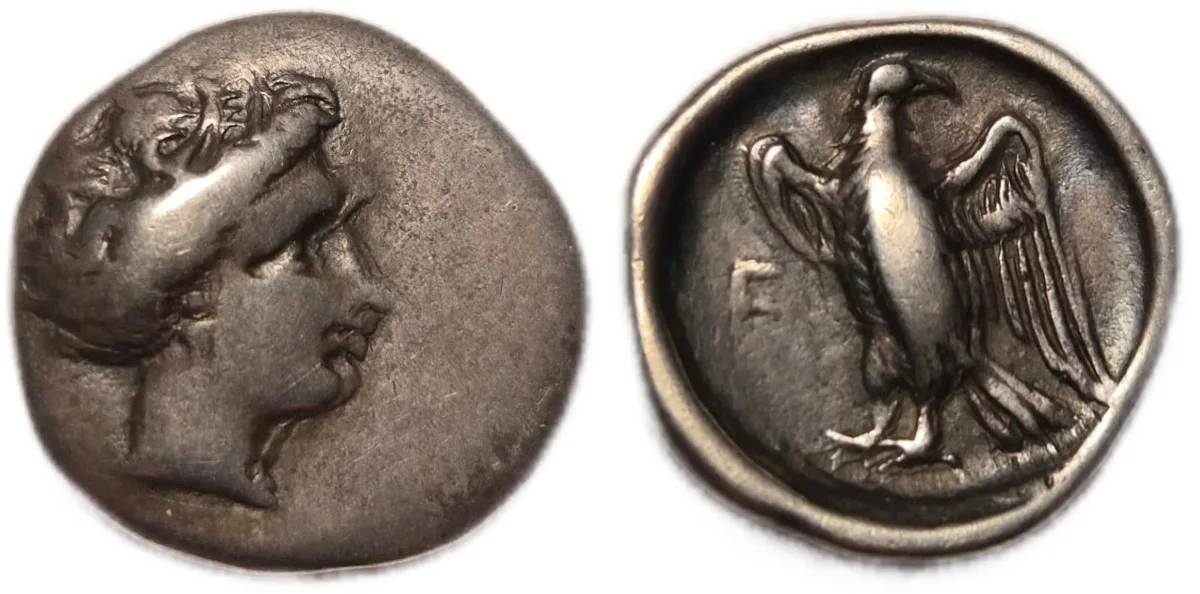 Elis, Olympia AR Hemidrachm