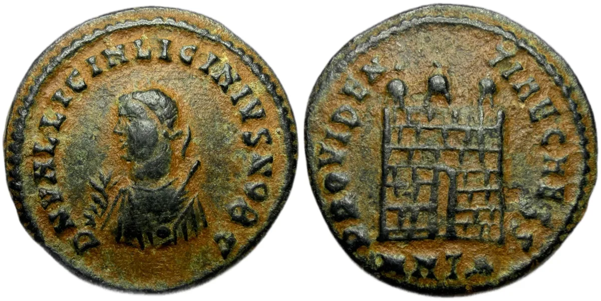 Licinius II. Caesar, Struck AD 317