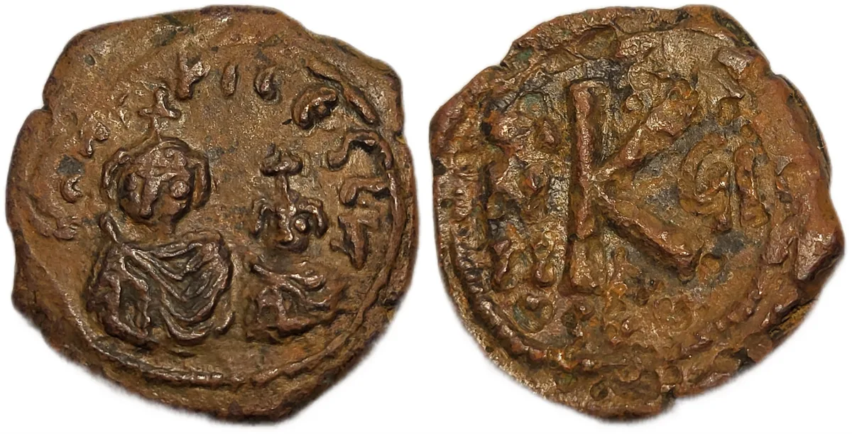 Heraclius 20 Nummi (610-641)