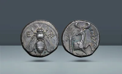Ionia, Ephesus. Eoelthon (magistrate), 390-325 BC, c. 360-350 BC