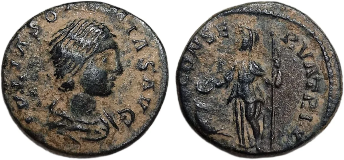 julia soaemias  limes denarius