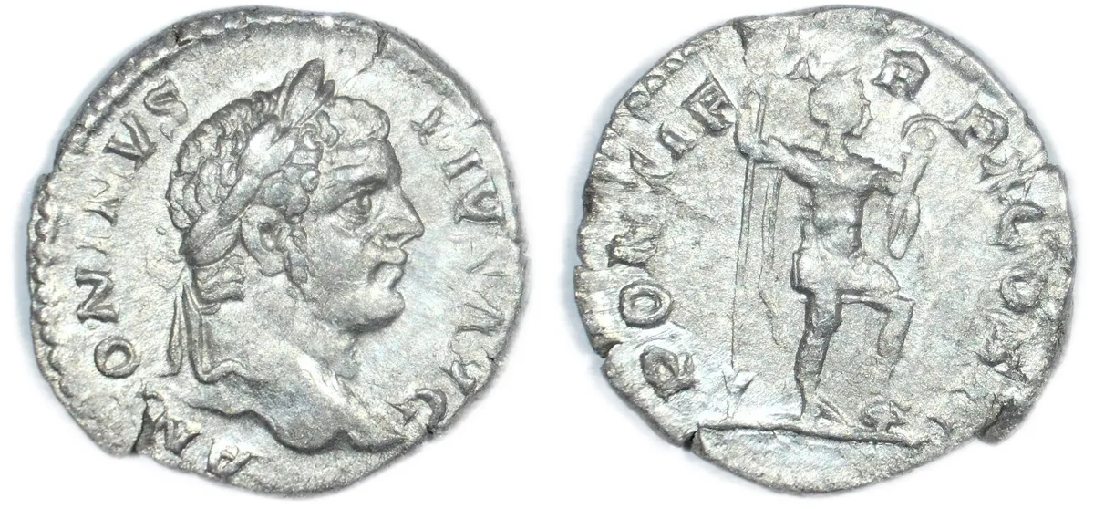 Caracalla (AD 198-217). AR Denarius. Rome Mint.