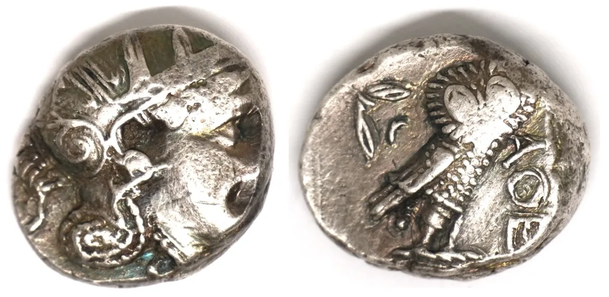 Attica, Athens Owl Tetradrachm (353-294 BC)