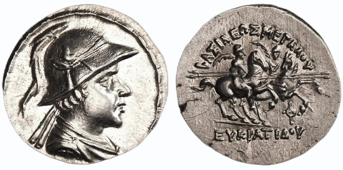 Eucratides, 171-145 BC, drachm