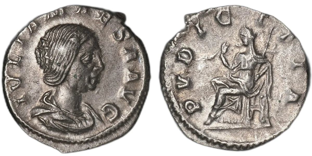 Julia Maesa, denarius, silver, reign 218–222, minted 218–222