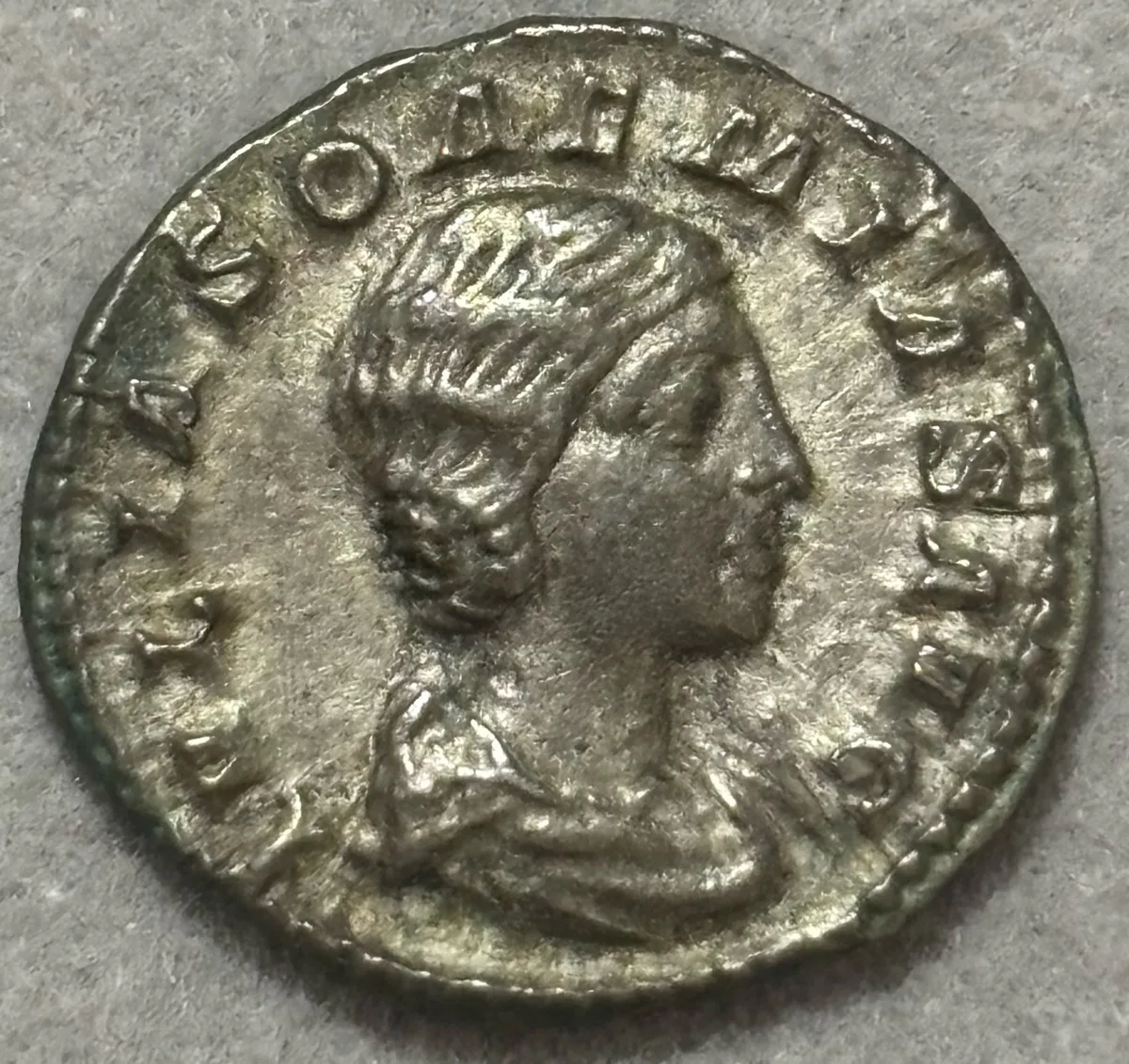 Julia Soaemias (Mother of Elagabalus) 218-222 Denarius Rome
