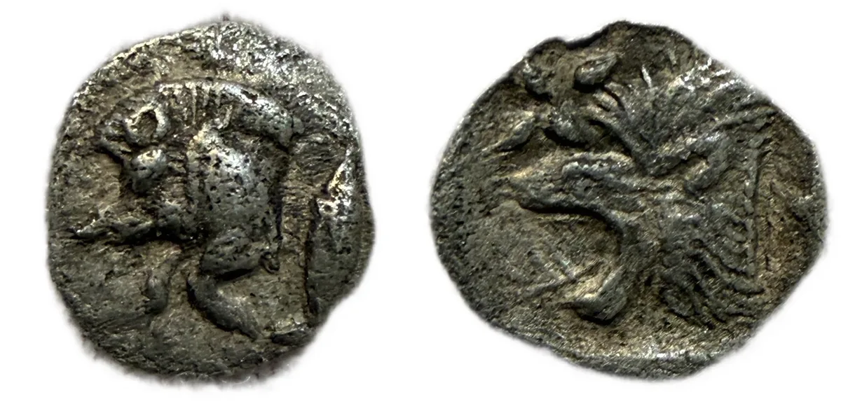 MYSIA. Kyzikos. Hemiobol (Circa 450-400 BC).