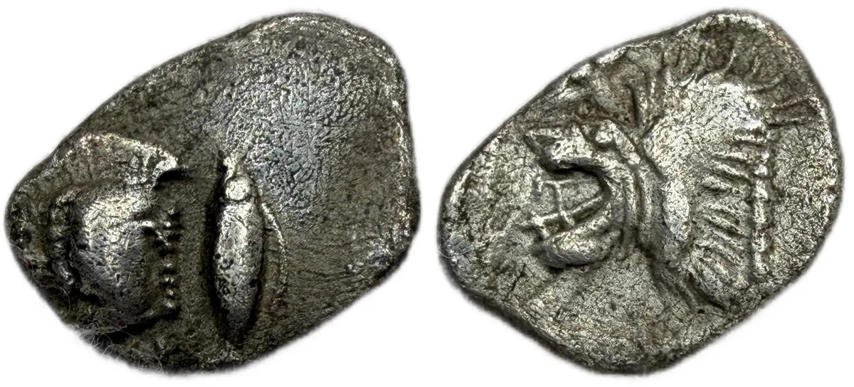 Mysia, Kyzikos. AR Hemiobol
