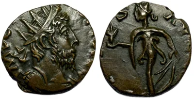 Tetricus I, Romano-Gallic Emperor, contemporary imitation, after AD 272