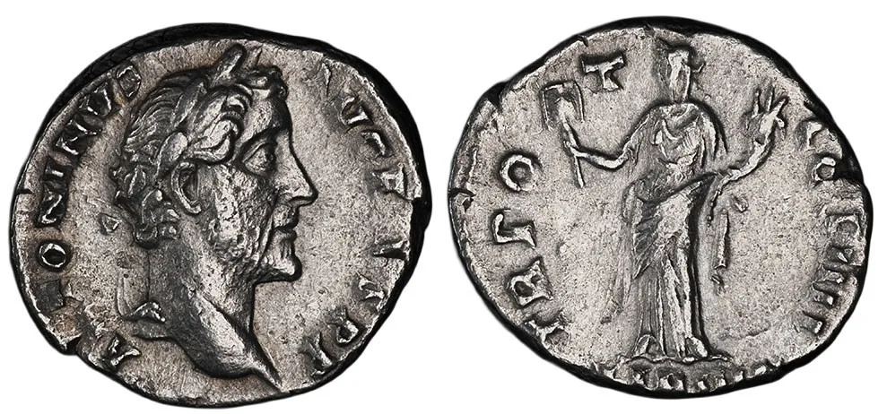 ANTONINUS PIUS, AD 138-161. AR Denarius