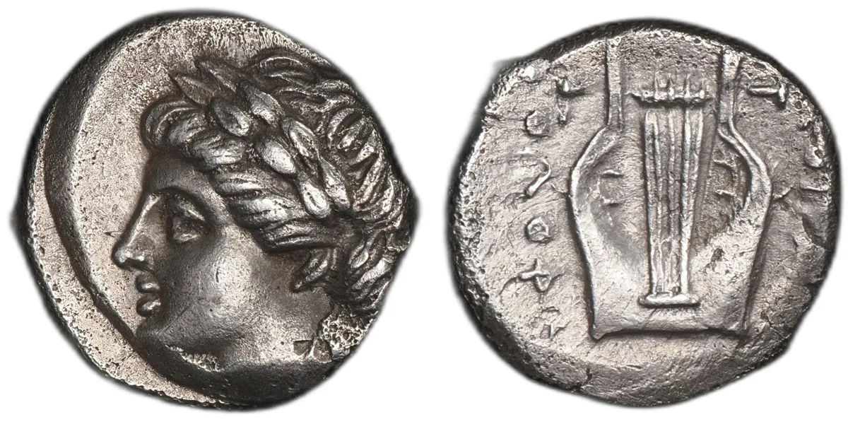 IONIA. Kolophon. Circa 310–294 BC. AR Drachm
