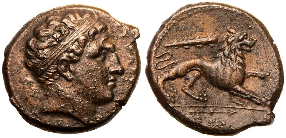 SICILY, Syracuse – Fourth Democracy c. 289-287. BC Bronze litra