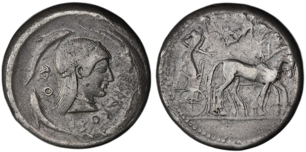 Sicily Syracuse. AR Tetradrachm.