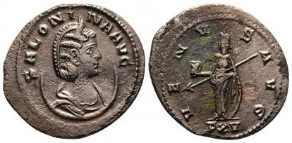 Julia Cornelia Salonina - A.D. 267 - Antoninianus Æ silvered RIC #86 - VENVS AVG