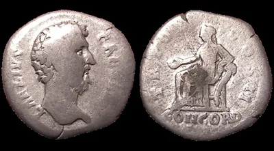 ROMAN: AELIUS CAESAR 136-138 AD (Struck 137 AD) AR 17mm, 2.6g denarius