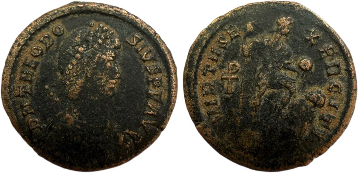 Theodosius I AE 2