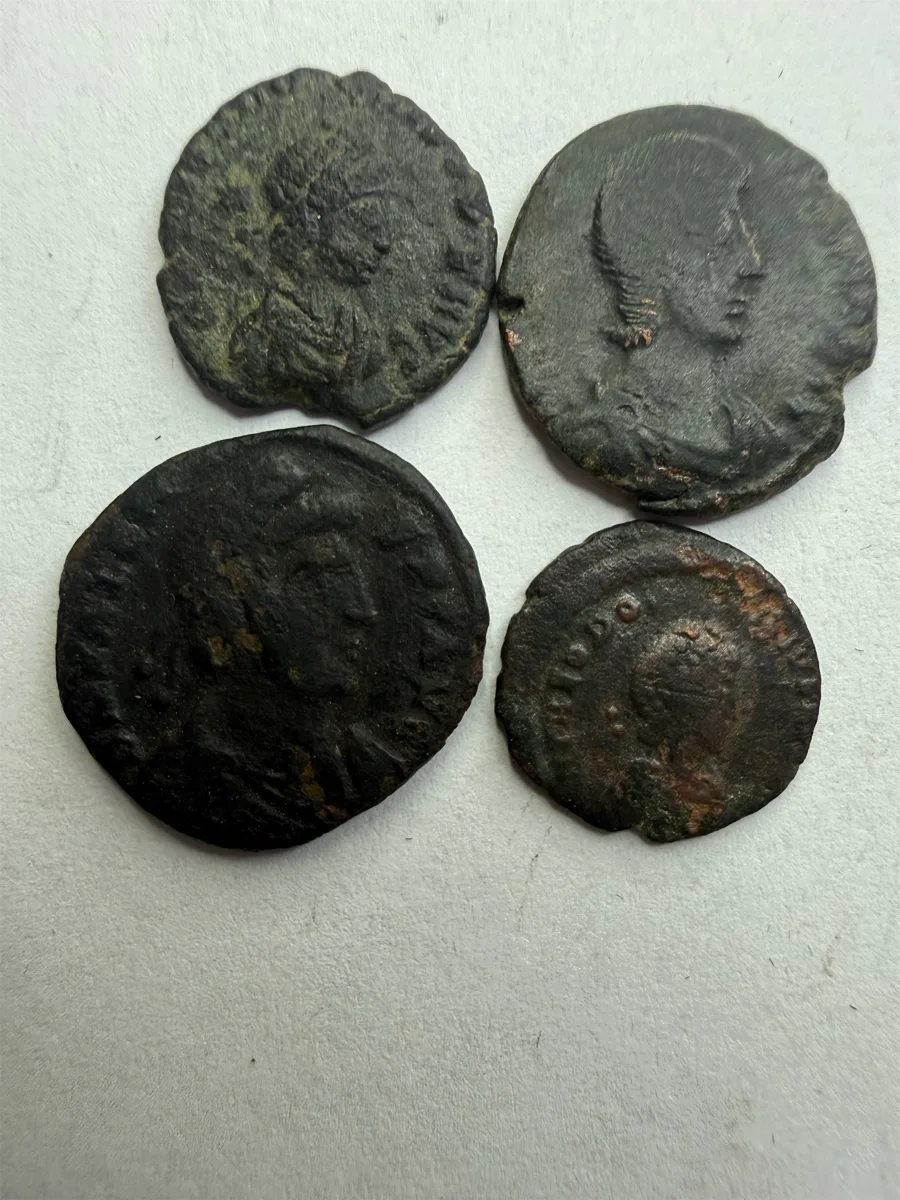 4 LRBC (Late Roman Bronze Coins)