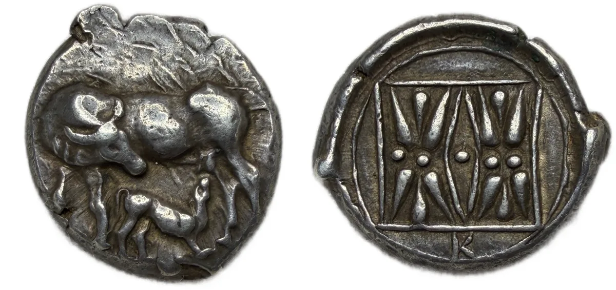 Korkyra Stater Circa 433/2-375/60 BC.