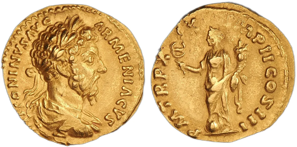 Marcus Aurelius, 161-180, Aureus